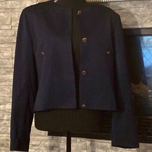 Josephine Chaya Navy Long Sleeve Blazer Size 10